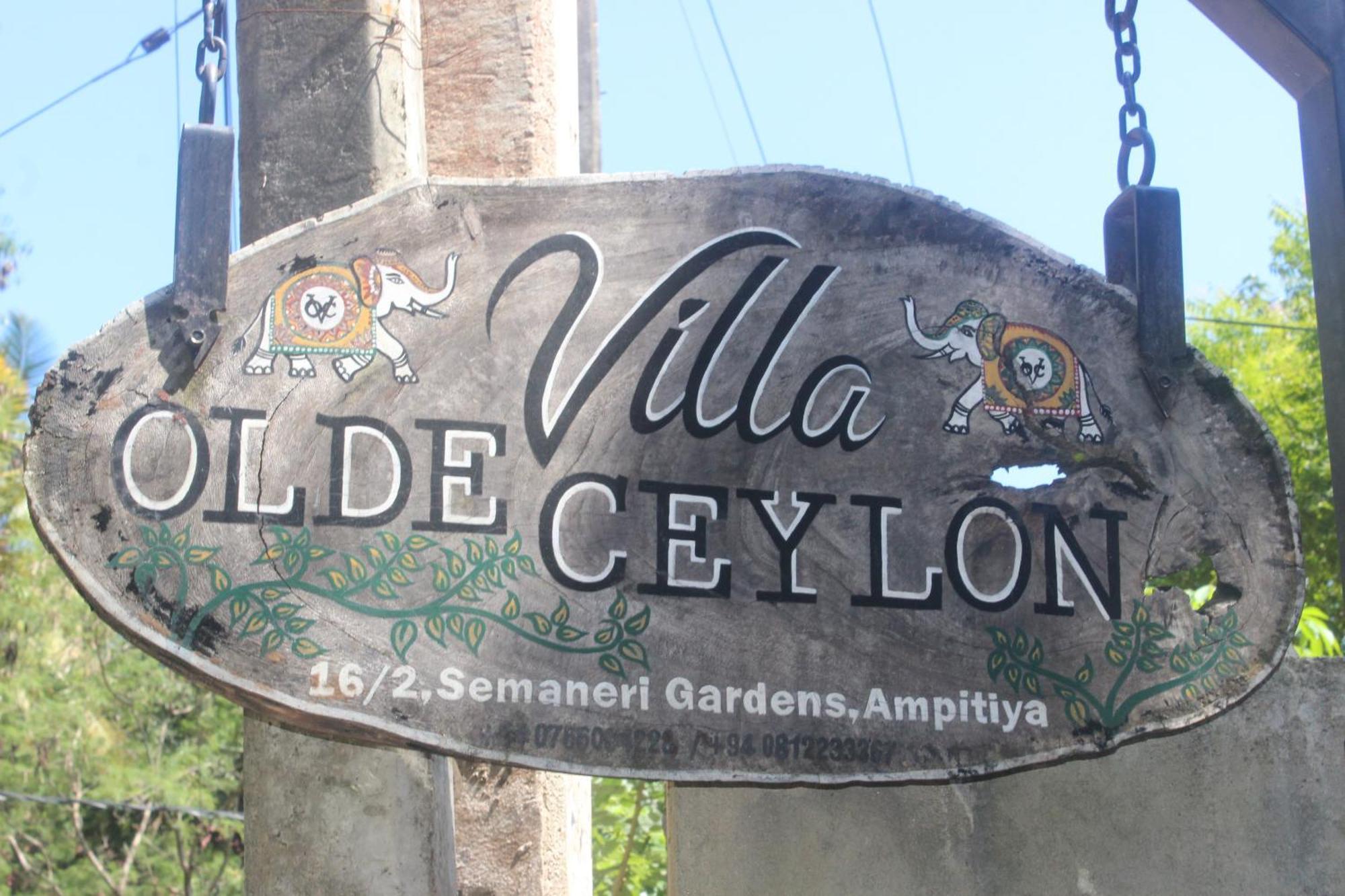 Villa Olde Ceylon Kandy Exteriör bild