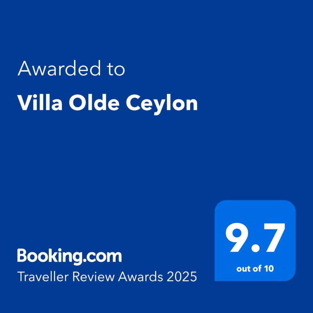 Villa Olde Ceylon Kandy Exteriör bild
